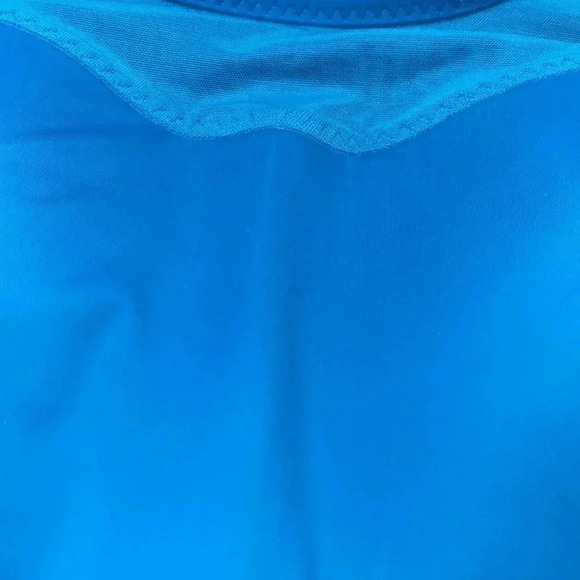 Athleta Turquoise Racer Back Sports Bra Size Small - Picture 4 of 5